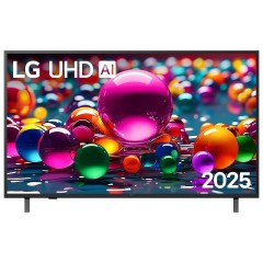 LG Smart Τηλεόραση 50" 4K UHD LED AI UA75 HDR (2025) 50UA75006LA